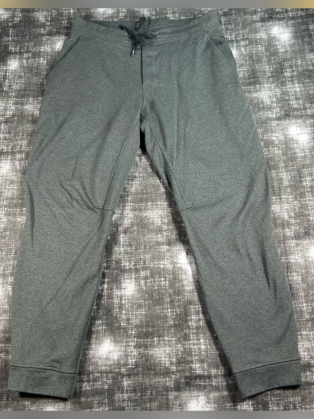 Lululemon City Sweat Joggers Mens Large 32x29 Gray Thermo TechLoft Fleece Pants